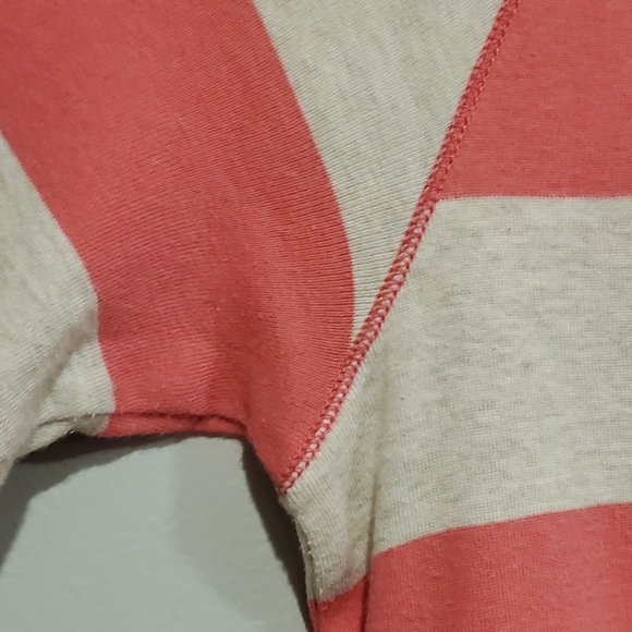 🔥Sale 2 for $15🔥Gap Bowery pink tan stripe ST - Picture 4 of 8